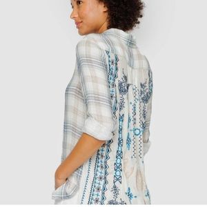 Johnny was button down